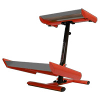 Speedblack , Red/Black, Electronic Steering Wheel Universal Stand System  - It''s a real no brainer!