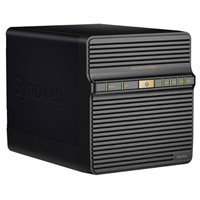Synology DS409+ 4xSATA NAS Server +1 IP Camera Support inc 1xGigabit Lan & Speedy 57+ MB/Sec Read