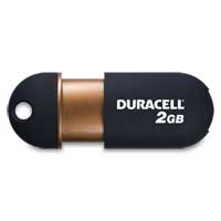  2GB Duracell USB2 Pendrive, Copper/Black, Capless, Fast - It''s a real no brainer!