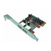 2 Port Lycom UB-108 SuperSpeed USB3.0 (NEC) 5Gbps Low Profile PCI-E Card
