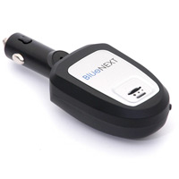 BlueNEXT BN609 Plug & Go Bluetooth Car Kit With NC MIC & Speaker upto 8 Phones!