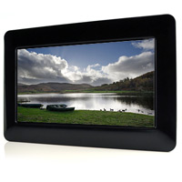 8 Inch CNM Widescreen, Black, Digital Photo Frame with SD Slot & USB2 - Super Savers, Super Deals