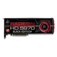 2GB XFX HD 5970 Black, 4GHz (6GHz OC) GDDR5, GPU 725MHz (1GHz OC), 3200 Cores, 2x DL DVI-I/ Mini DP