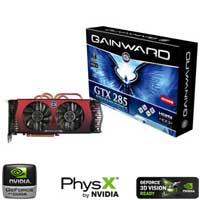 2GB Gainward GTX 285 55nm, 1242MHz GDDR3, GPU 648 MHz, Shader 1476 MHz, 240 Cores, HDMI + Batman
