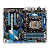 Asus P7P55D-E PRO, P55 Express, S1156, PCI-E 2.0, DDR3 2200(OC), USB 3.0, SATA 6Gb/s, SATA RAID, ATX