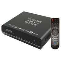 Sumvision Cyclone MKV 1080P HDMI Enclosure H.264/ DIVX/ MPEG/ ISO DTS Downmix Steamer +RJ45/ USB