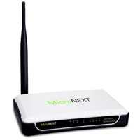 MicroNEXT MN-WR540T DSL/Cable/Broadband Wireless 54G Router with 4 Port Switch WLESS