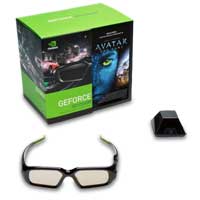 Nvidia GeForce 3D Vision Glasses And IR Emitter with Avatar Game - Full Kit - Needs 120Hz Monitor - Super Savers, Super Deals