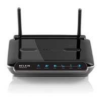 Belkin Wireless N, 300Mbps Cable/DSL Router inc 4 Port Hub Inc Dual Firewall SPI & NAT MiMo