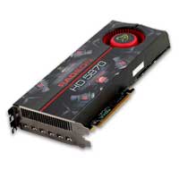 2GB XFX HD 5870 Eyefinity 6, PCI-E 2.0 (x16), 4800MHz GDDR5, GPU 850MHz, 1600 Cores, 6x mini DP