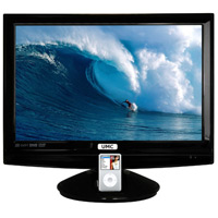 22 Inch UMC HD Ready LCD TV with built-in DVD Player and iPOD Dock, Freeview, HDMI, 1680x1050, 1000:1