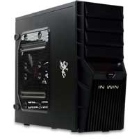  Inwin Griffin Black Midi Tower Gaming Case w/o psu 