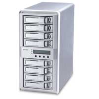 Areca ARC-5040 8-bay Sata II Hi-Speed Hot Swap Raid USB 3 & 2/eSATA/Firewire 800 /iSCSI/AoE