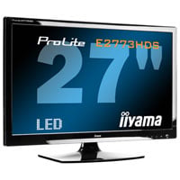 27 Inch Iiyama Prolite E2773HDS-B1 LED Monitor Full HD HDMI/DVI/VGA 1920x1080 5000000:1 300cd/m2 1ms 