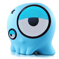 BoomBotix BB1-LAZE Blue Ultraportable Weatherproof, rechargeable speaker - Blue 