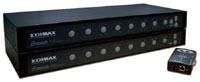 Edimax EK-082C 8ports Rackmount 2 Console KVM Switch PS2 only (Cables Inc)