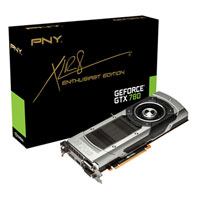 3GB PNY GTX 780 XLR8, 28nm, PCIe 3.0 (x16), 
              6000MHz GDDR5, GPU 863MHz, Boost 900MHz, Cores 2304, DP/DVI/HDMI 