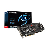 4GB Gigabyte Radeon R9 290X OC, 28nm, 5000MHz GDDR5, 2816 Streams, DPort/DVI-D/HDMI   