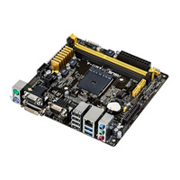 Asus AM1I-A, AM1, S AM1, DDR3, SATA III 6Gb/s, PCIe 2.0 (x4), VGA/DVI-D/HDMI, Mini ITX  