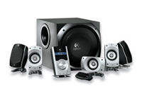 Logitech Z-5500 5.1 Speakers Digital THX/Dolby/DTS Hardware Decoder 500W RMS