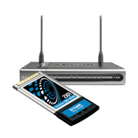 Dlink Bundle DI-634M - 108MBPs SuperG Mimo Router and DWL-G650M Mimo PC Card (PCMCIA)