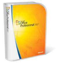 Microsoft Office Professional 2007 Win32 English Intl CD *RETAIL* UK