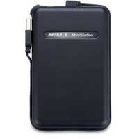 160GB Buffalo Ministation Turbo, HD-PF160U2, USB 2.0, 5400 rpm, Bus Powered