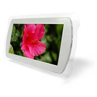 7 Inch Daewoo DM701 TFT Digital Photo Frame with 3 interchangeable frames-Black/Silver/Pink - Super Savers, Super Deals!