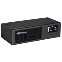 AKASA AK-All-02BK v2 - LCD Displ, 
              Card Reader, Temp Controlled Fan Controller, Audio, USB, Firewire