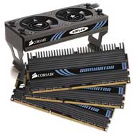 TR3X3G1866C9DF - 3GB (3x1GB) Corsair Dominator, Triple DDR3 PC3-(1866), 240 Pin, Non-ECC Unbuffered, CAS 9, DHX, XMP