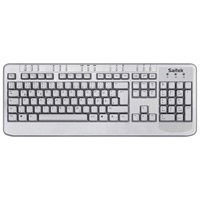 Saitek PK05AVARG Slim Aluminum Office/Multimedia Keyboard USB2 
              - Incredible Value - It''s a Real No Brainer!