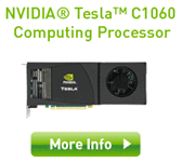 NVIDIA Tesla C1060 Computing Processor