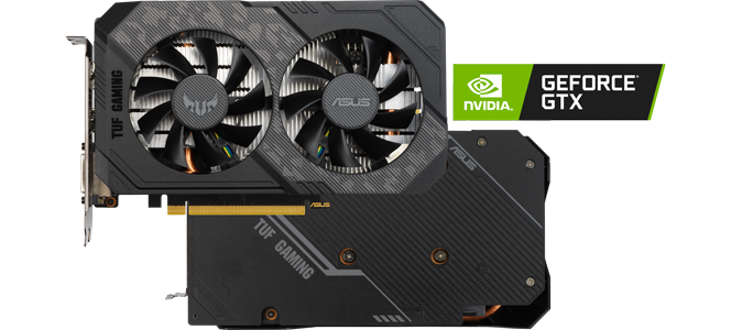 TUF GAMING NVIDIA GeForce 1660 Super Turing Graphics Card