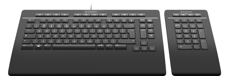 3Dconnexion UK Pro Keyboard with Numpad