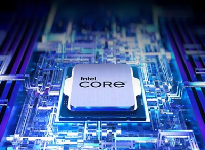 Image of an Intel Core CPU Chip