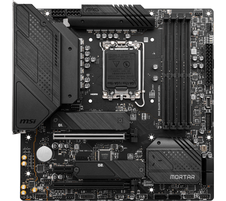 MSI MAG B660M MORTAR MATX Intel Motherboard
