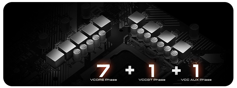 7+1+1 Power Phase Design