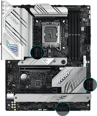 4-PIN FAN HEADERS