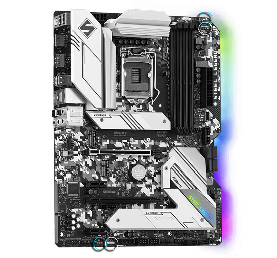 Design of ASRock Steel Legend
