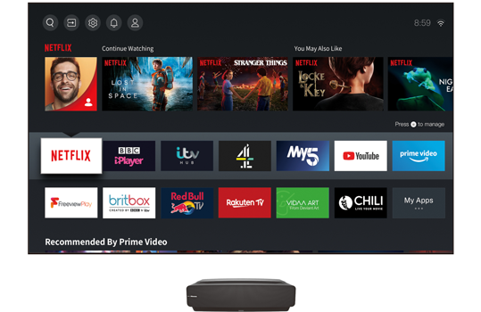 120L5FTUK-A12 Laser TV Projector