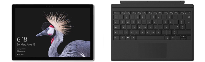 surface pro display