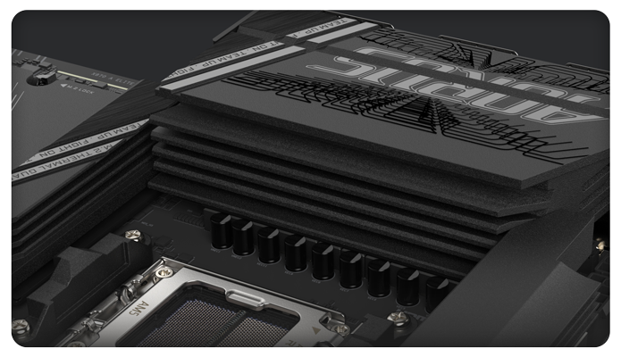 GIGABYTE THERMAL ARMOR COOLING FIN ARRAY