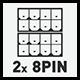 8 Pin