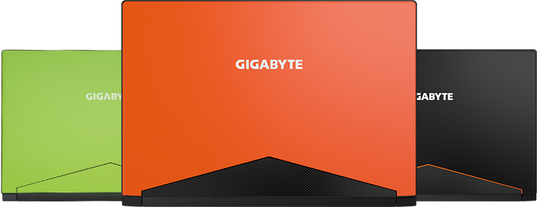 Orange Gigabyte AERO 15