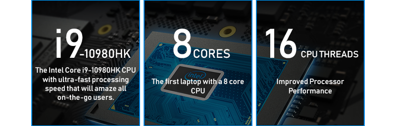 INTEL 8 CORE i9