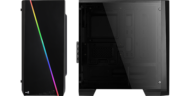 cylon mini rgb gaming case