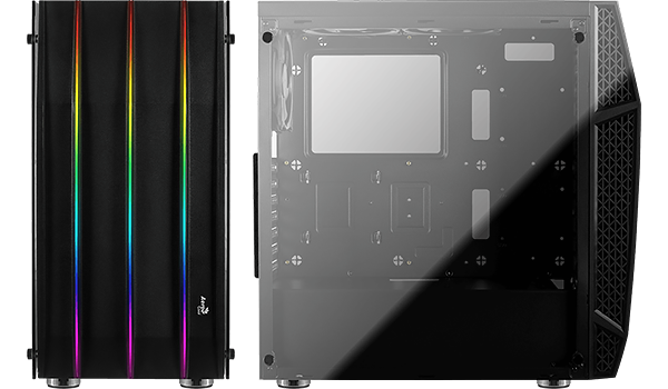 aerocool klaw mid tower case