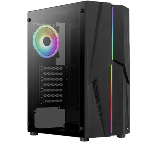 glass mid tower case