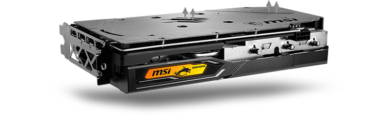MSI RX 5500 XT Design