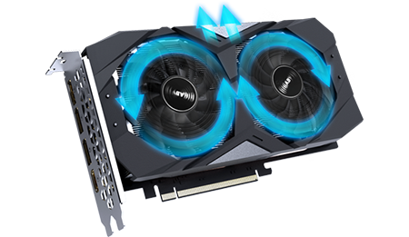 Gigabyte Alternate Spinning Fans
